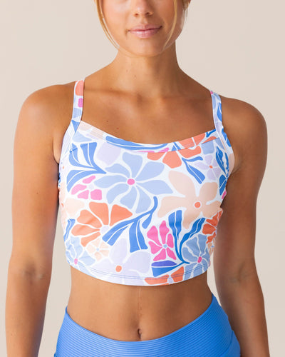 South Beach Scoop Neck Crop