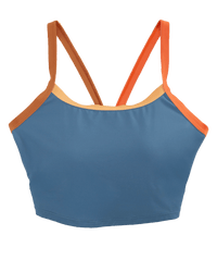 Blue Lagoon Scoop Neck Crop