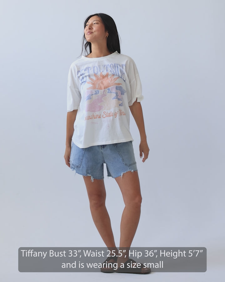 Sunshine Oversized Tee