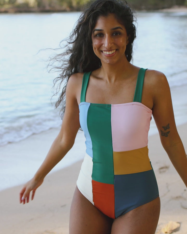 Sequoia Patchwork One Piece