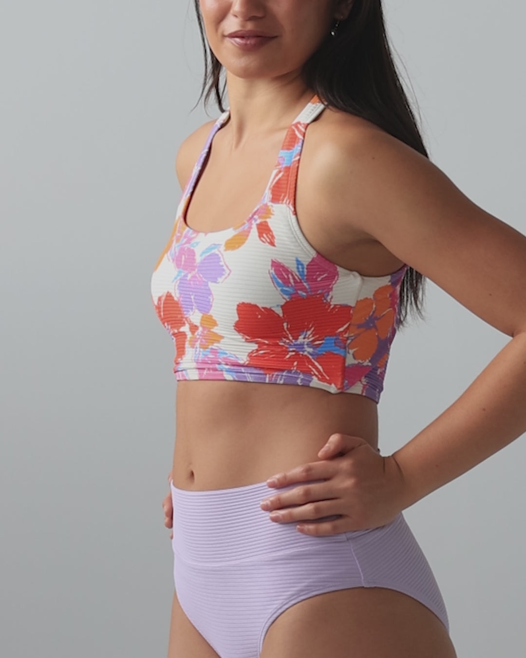 Sundara Flat Rib Cross Up Crop