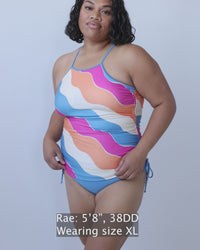 Sunrise Drawstring Tankini