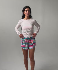 Vanilla Ruched Sun Shirt