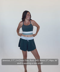 Summit Hybrid Colorblock Crop