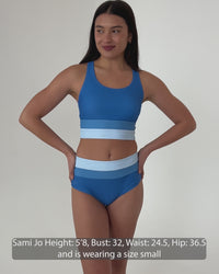 Blue Crush Colorblock Bottom