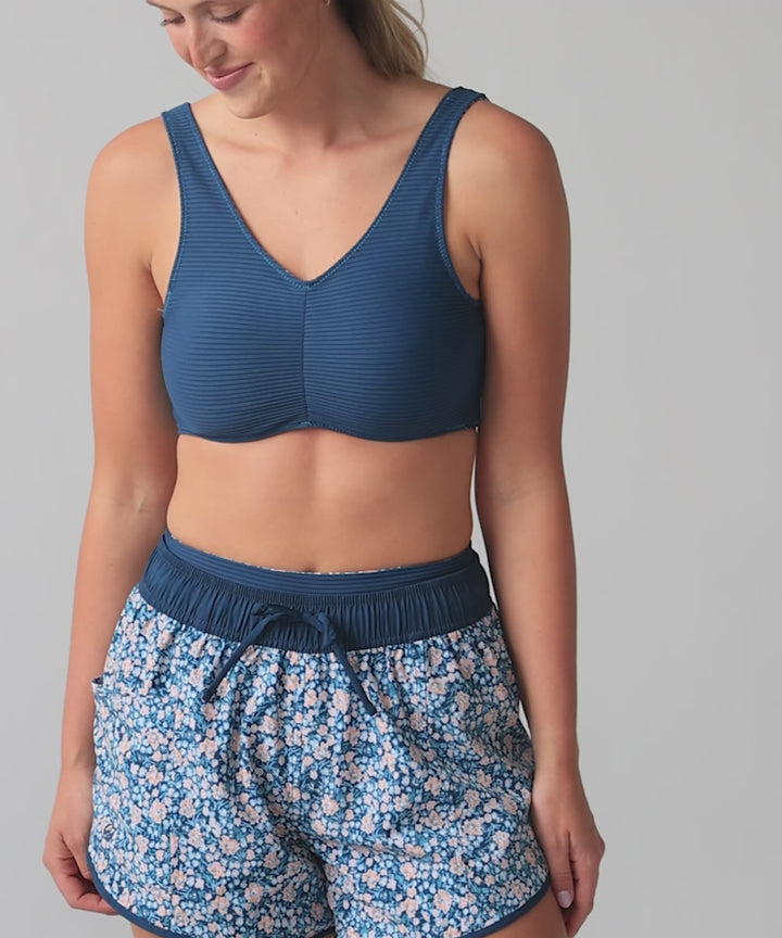 Sumner Flat Rib 4-Way Reversible Bralette