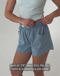 Mountain Spring High Rise Hybrid Short