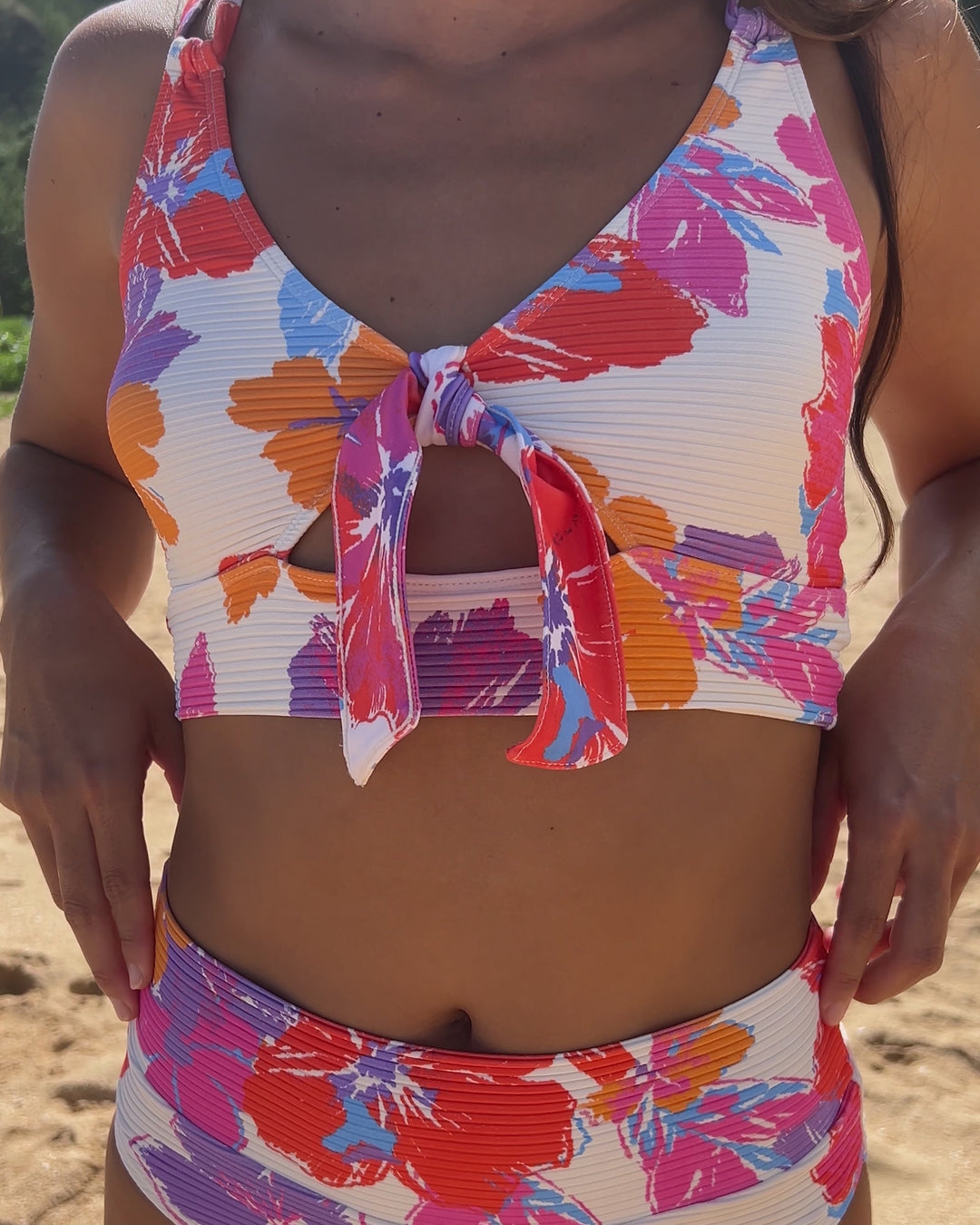 Sundara Flat Rib High Tide Bralette