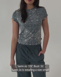 Summit Floral Modal Valley Tee