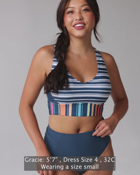 Tevy Underwire V-Neck Crop