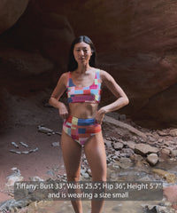 Kaleidoscope 4-Way Reversible Bralette