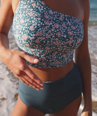 Sumner Flat Rib Reversible High Rise Bottom