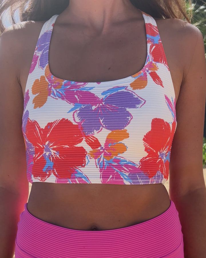 Sundara Flat Rib Cross Up Crop