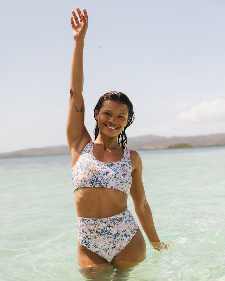 Caspian Flat Rib 4-Way Reversible Bralette