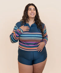 Tevy Quarter Zip Sunshade