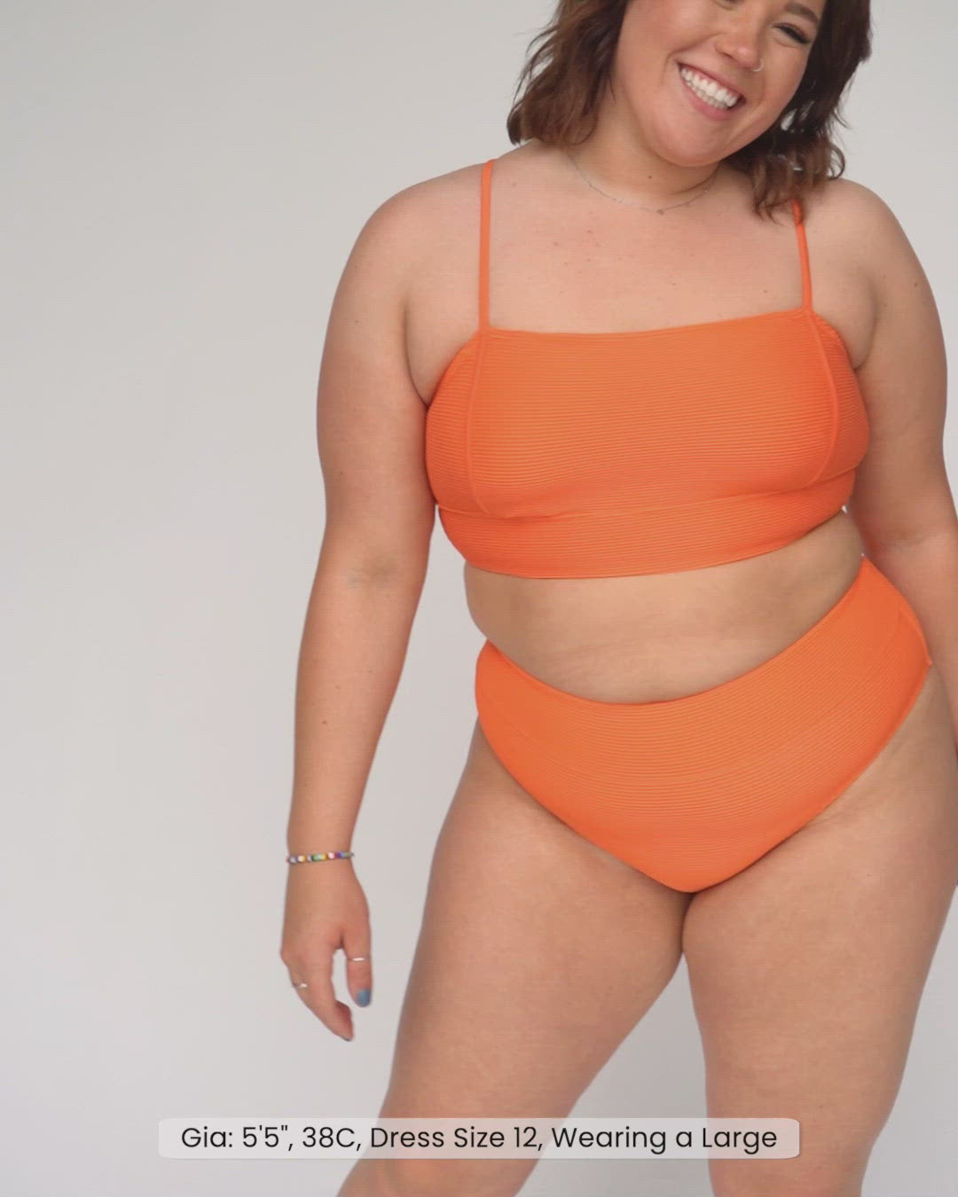 Textured Zena Surf Crop