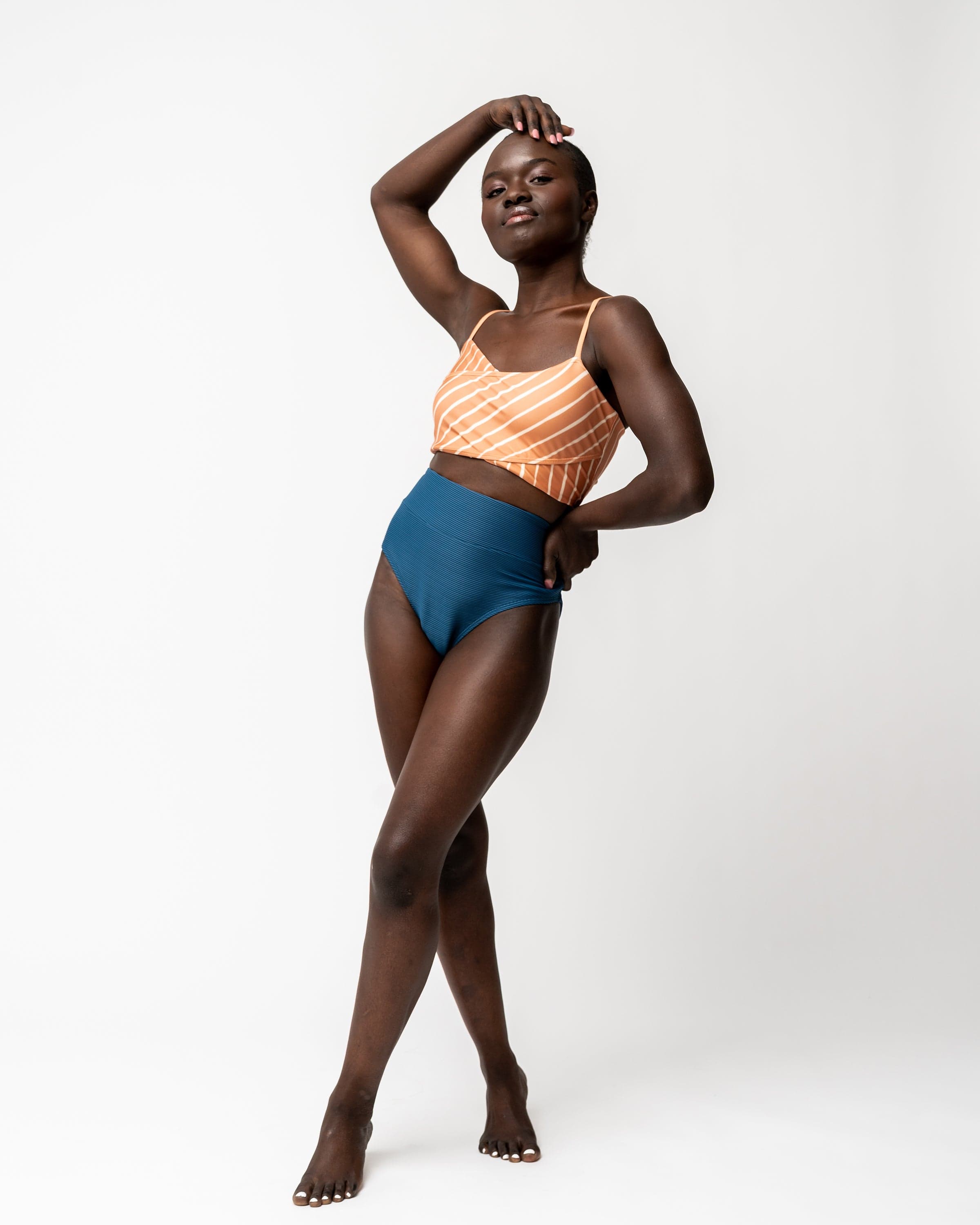 Terracotta Crossover Bralette – Nani Swimwear