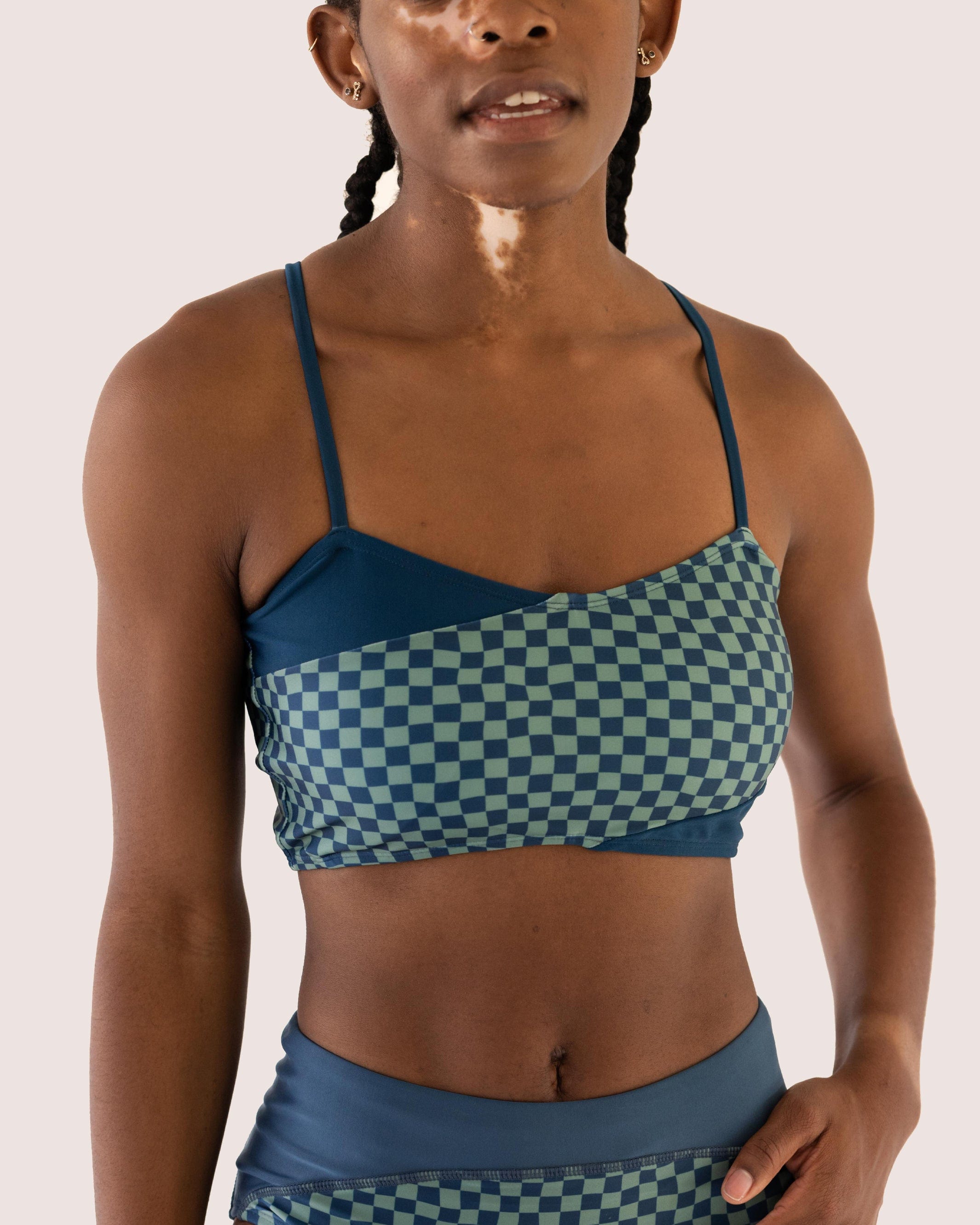 Coastal Pine Crossover Bralette – Nani Swimwear