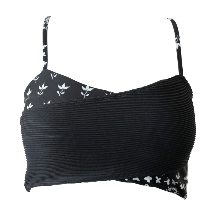 Textured Avalon Crossover Bralette