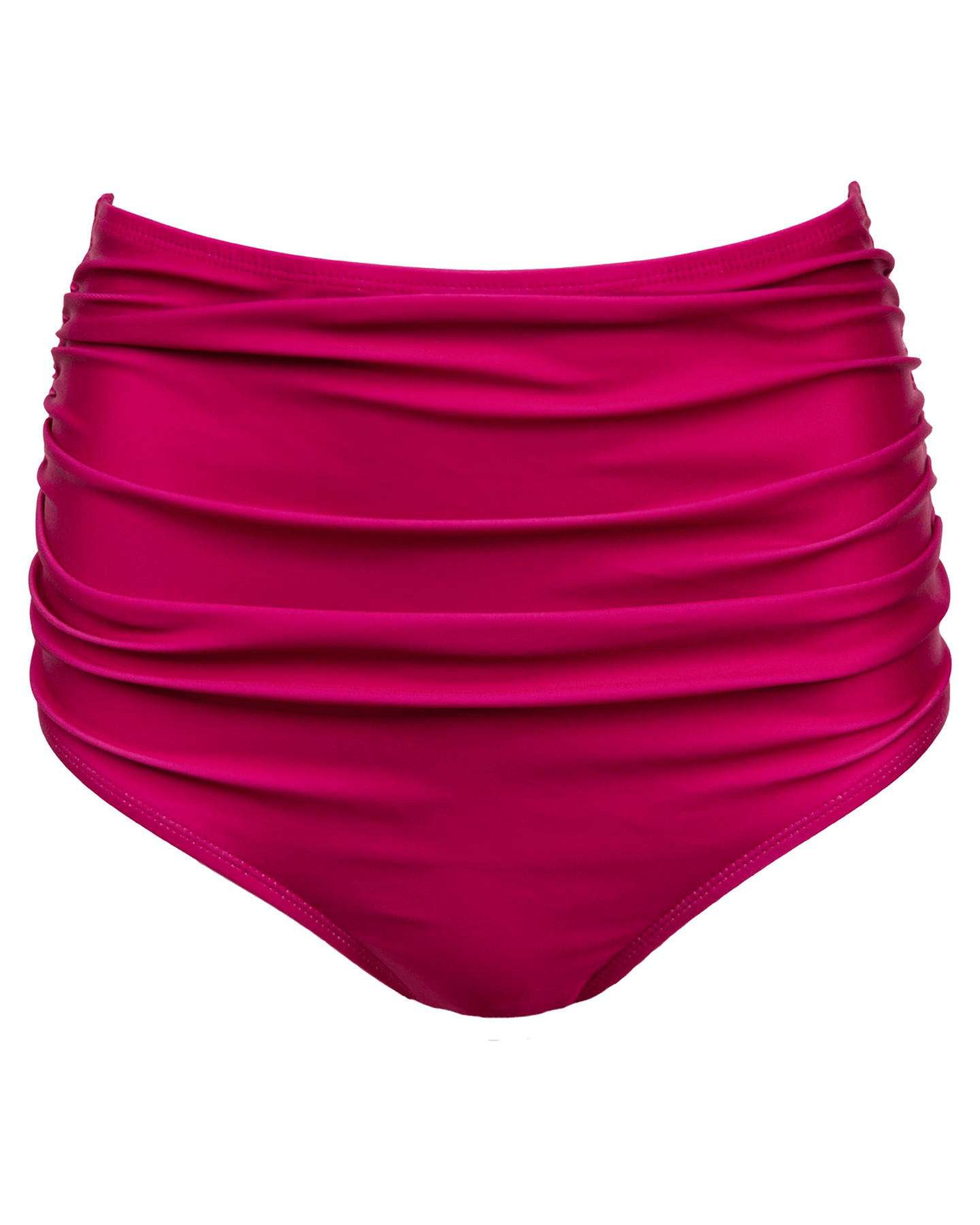 Berry Ruched High Rise Bottom – Nani Swimwear
