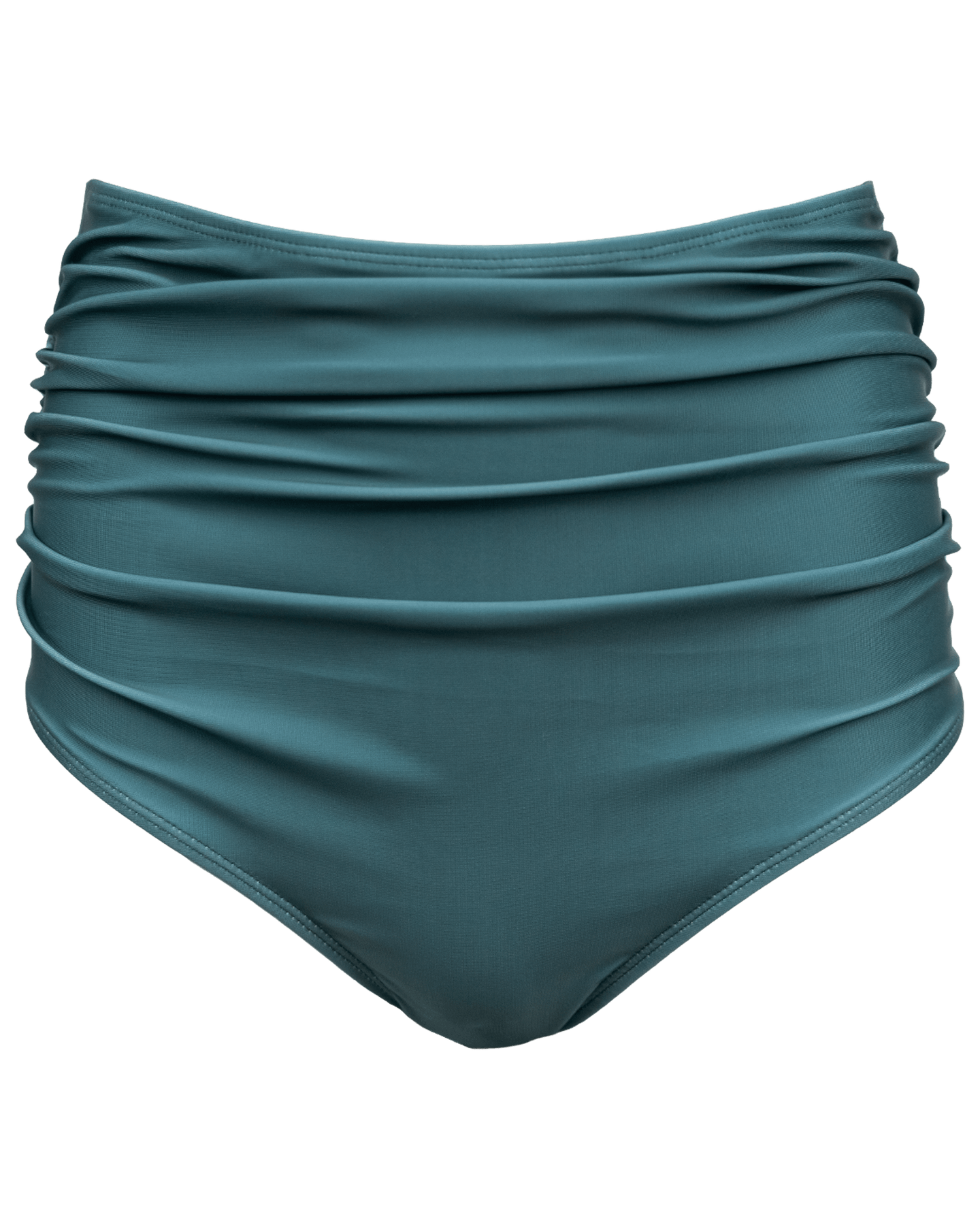 North Shore Ruched High Rise Bottom – Nani Swimwear