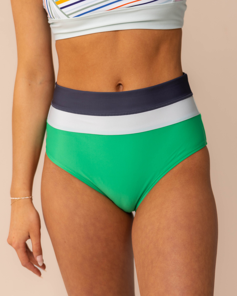 Lime Tree Colorblock Bottom – Nani Swimwear