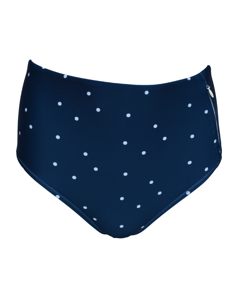 Dotted Side Zip Bottom