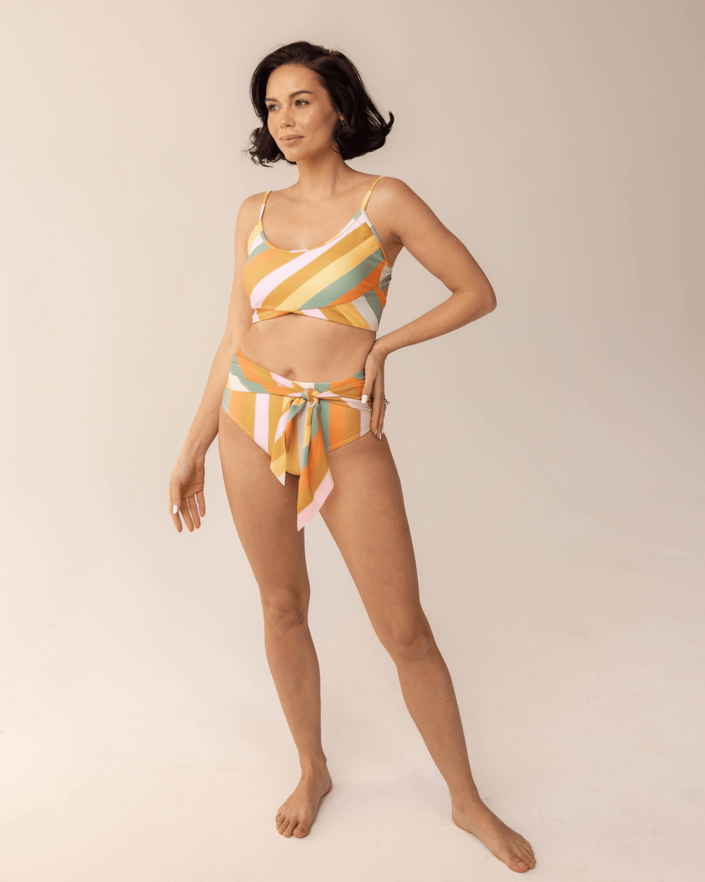 Surf Stripe Tied Up Bottom