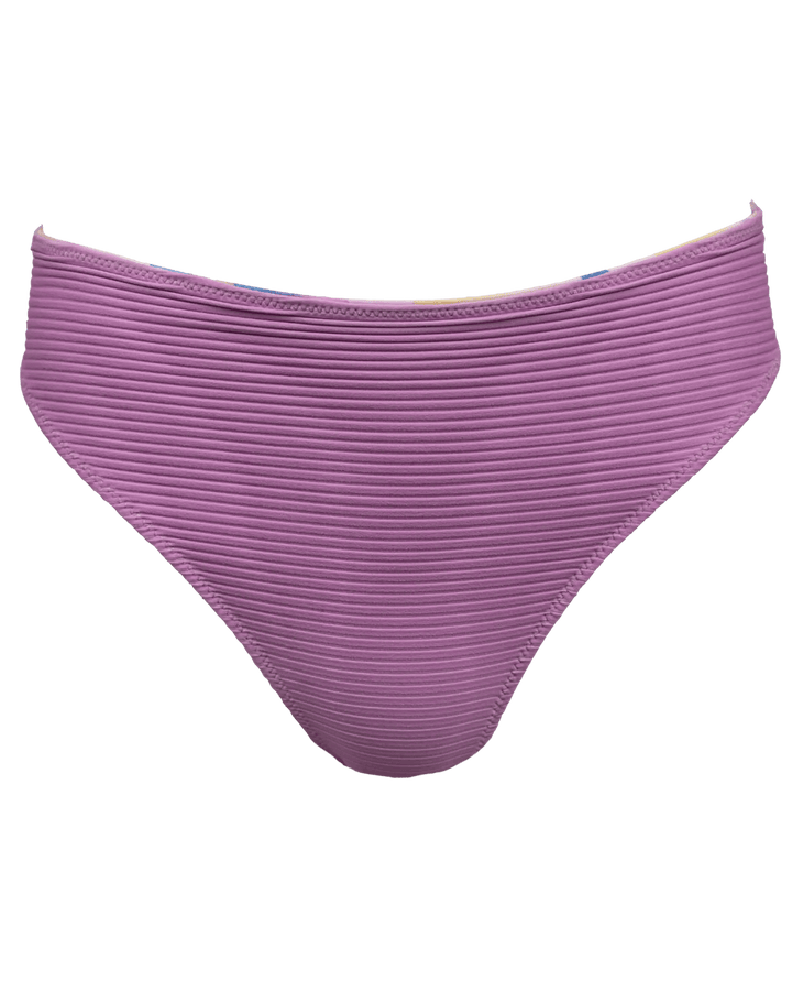 Flat Rib Saltwater Reversible High Leg Bottom