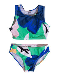 Sea Floral Kids Mini Two Piece Set