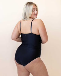 Black Braided One Piece