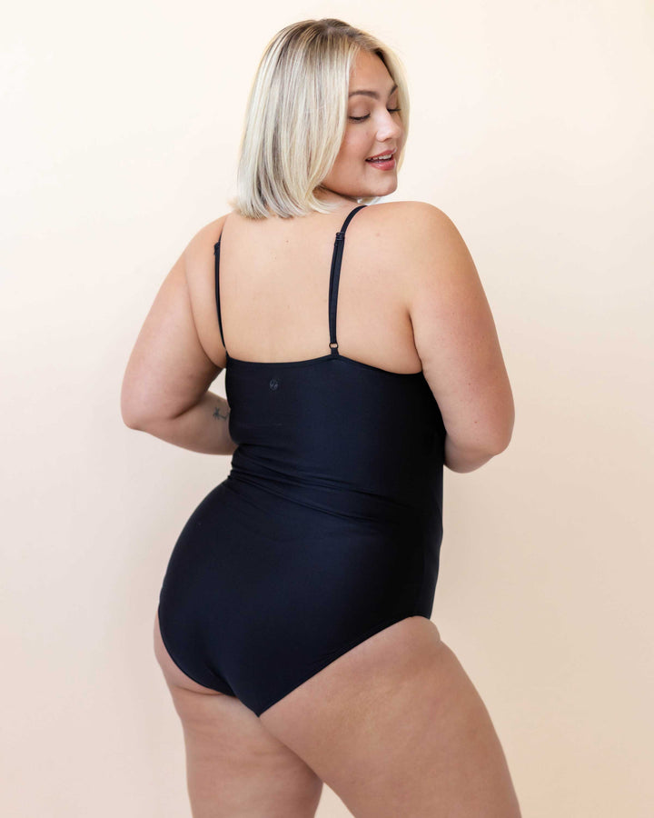 Black Braided One Piece