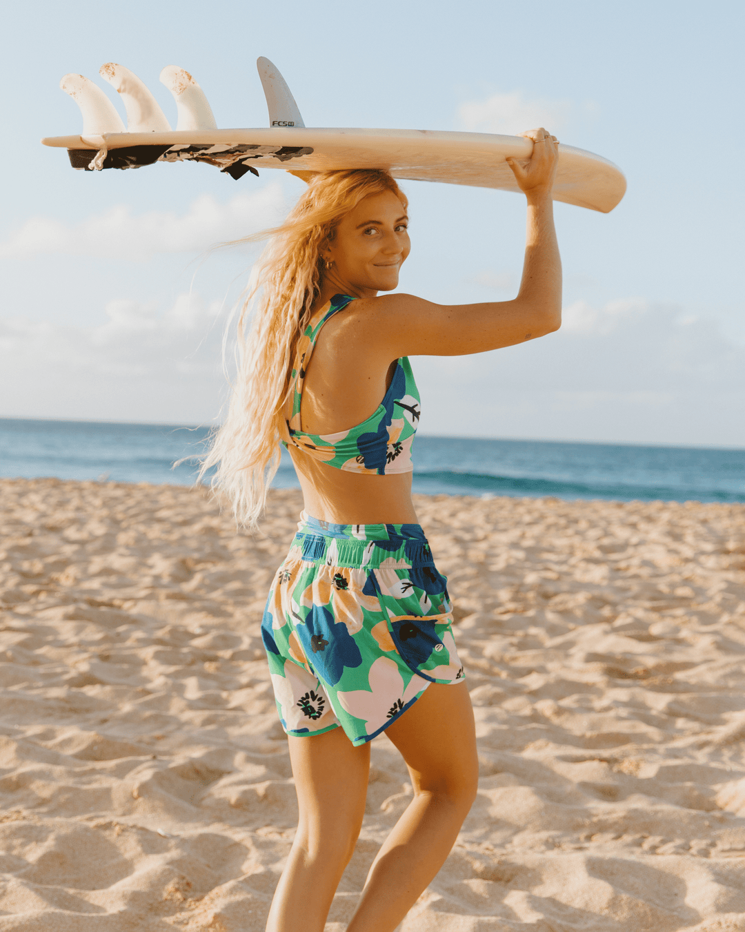 Sea Floral Hybrid Venture Short – Nani Swimwear Sea Floral Hybrid Venture Short – Nani Swimwear