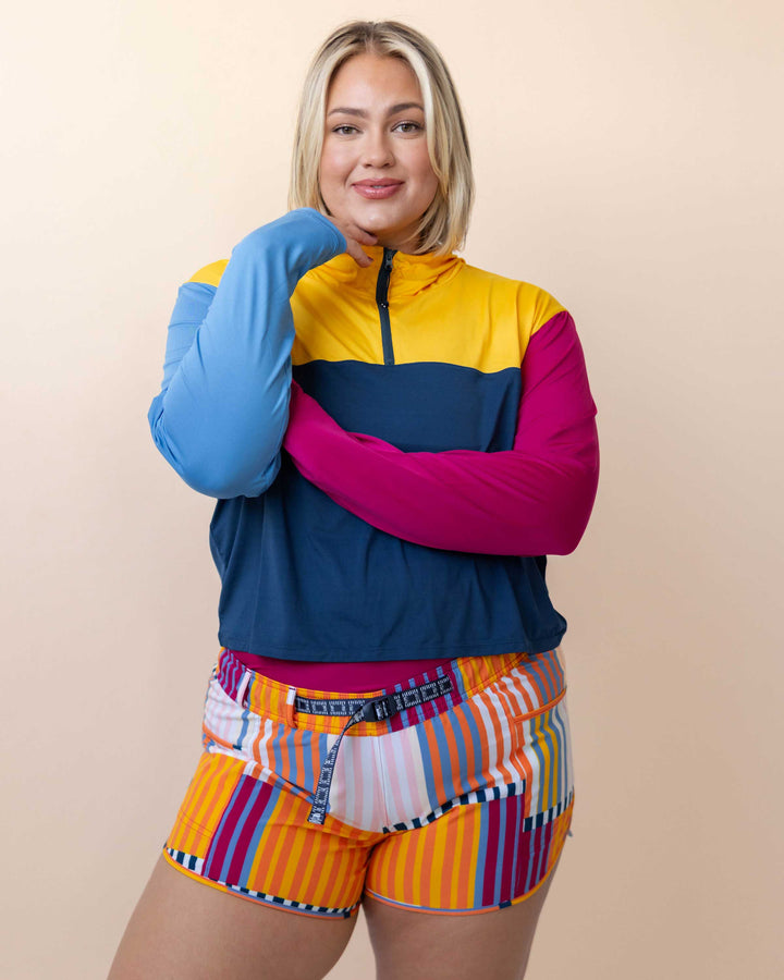 Ibiza Quarter Zip Sunshade