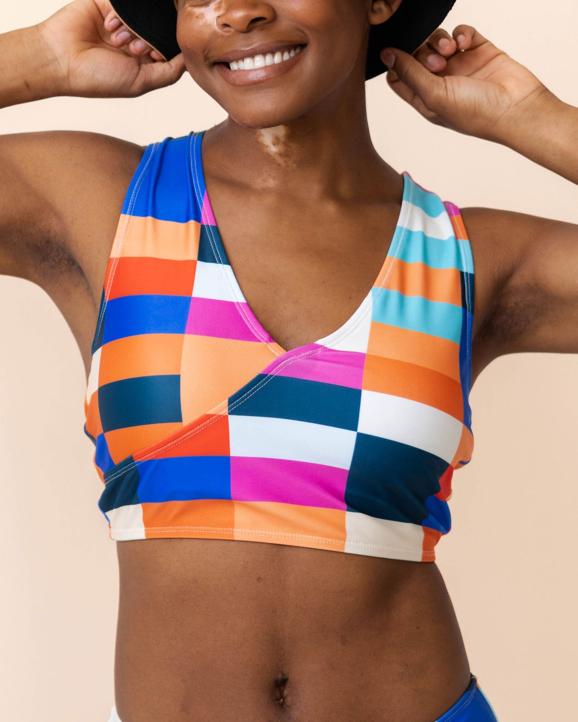 Nagonsutans 水着　swimwear 38 Zayn Switch V Crop – Nani Swimwear