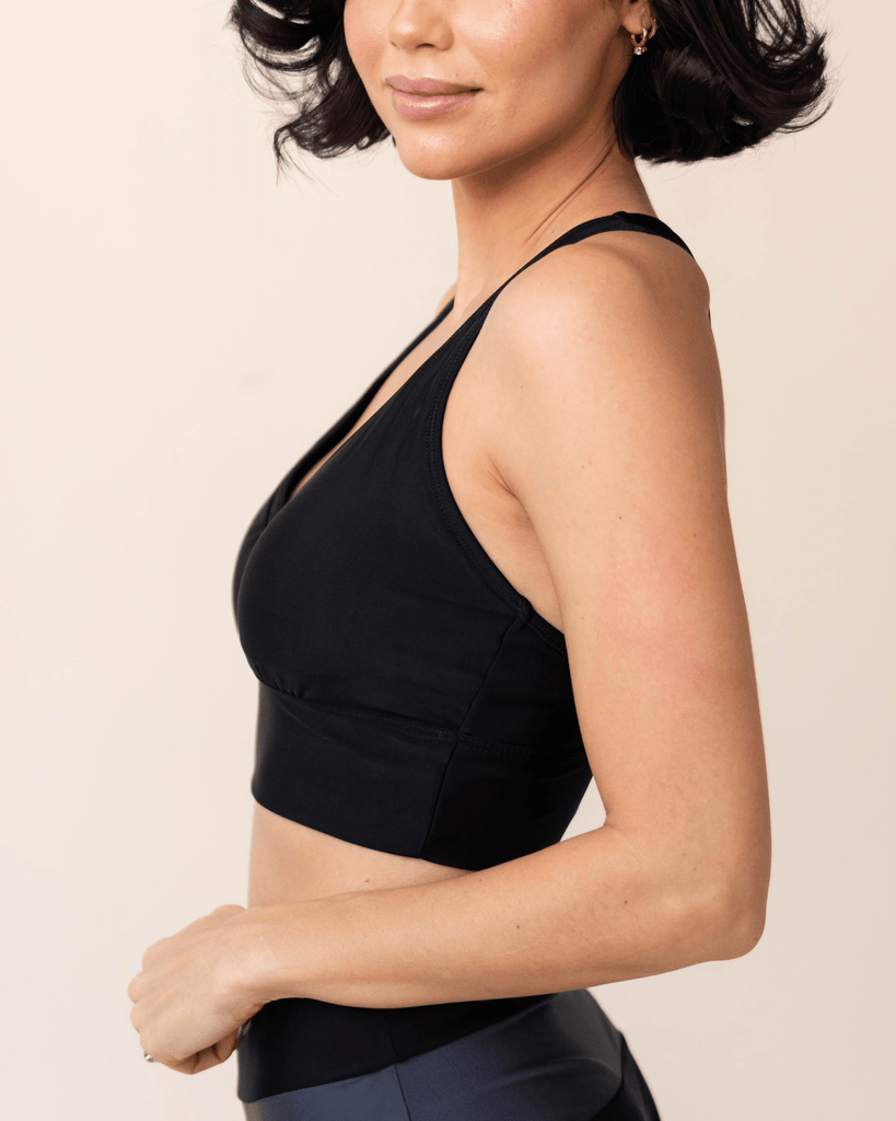 Black Point Break Crop – Nani Swimwear