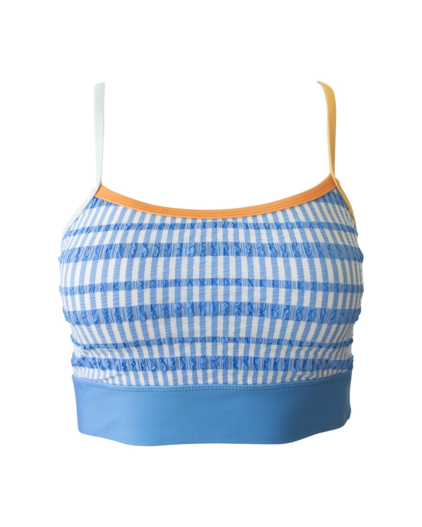 Gingham Shaka Bralette