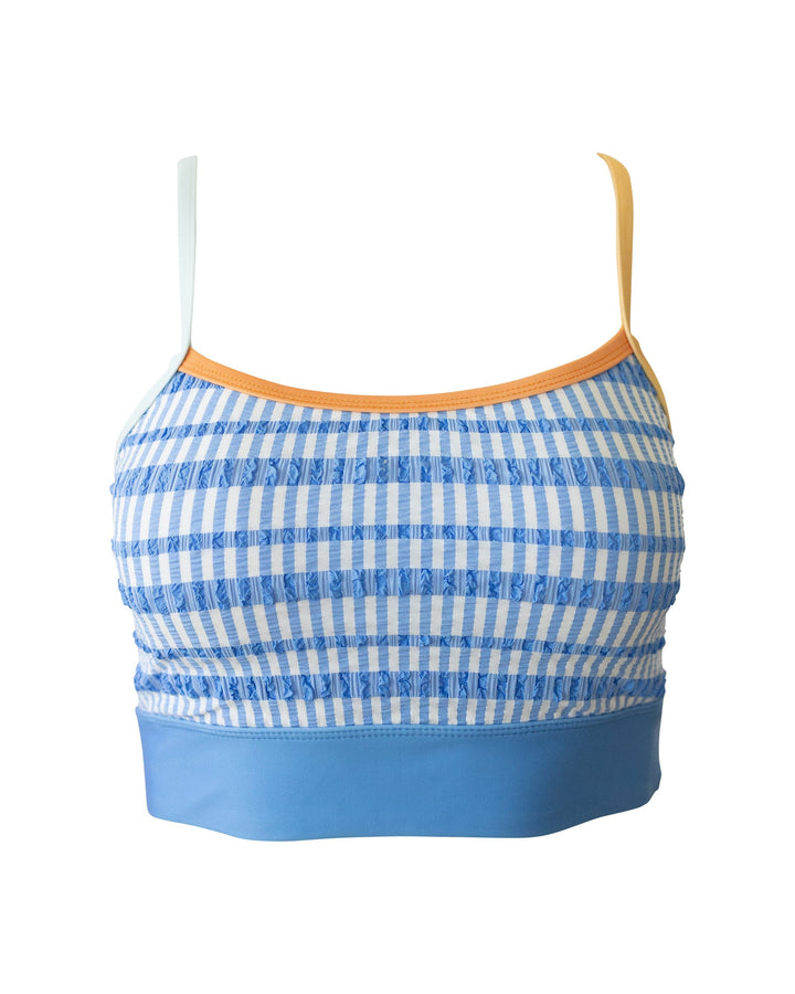 Gingham Shaka Bralette