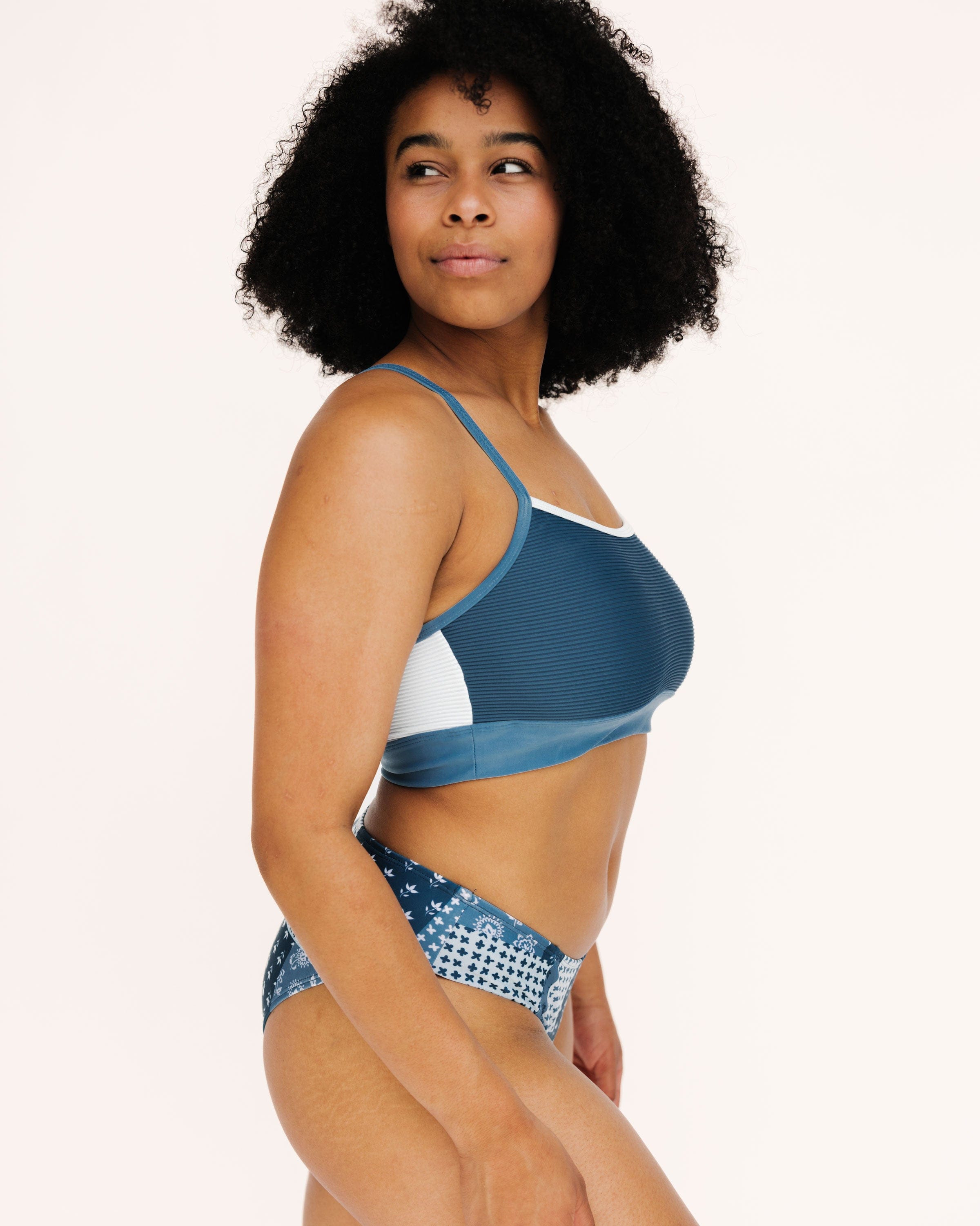 Nala shirring swim inner wear 新品未使用 Textured Maluhia Shaka Bralette – Nani Swimwear