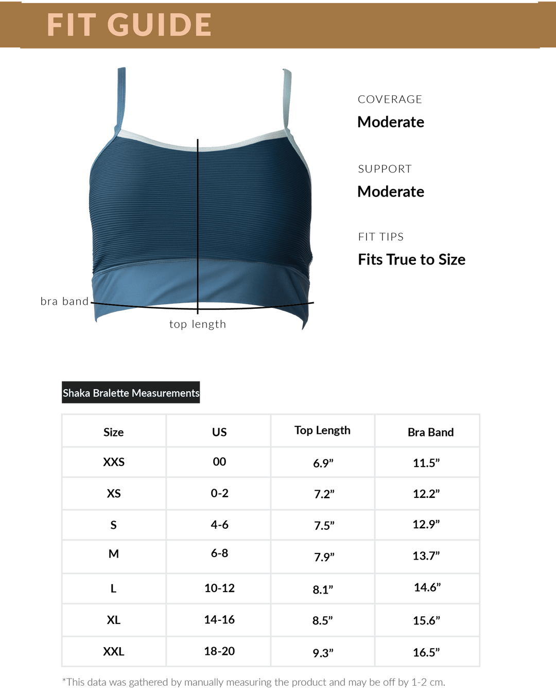 Textured Maluhia Shaka Bralette