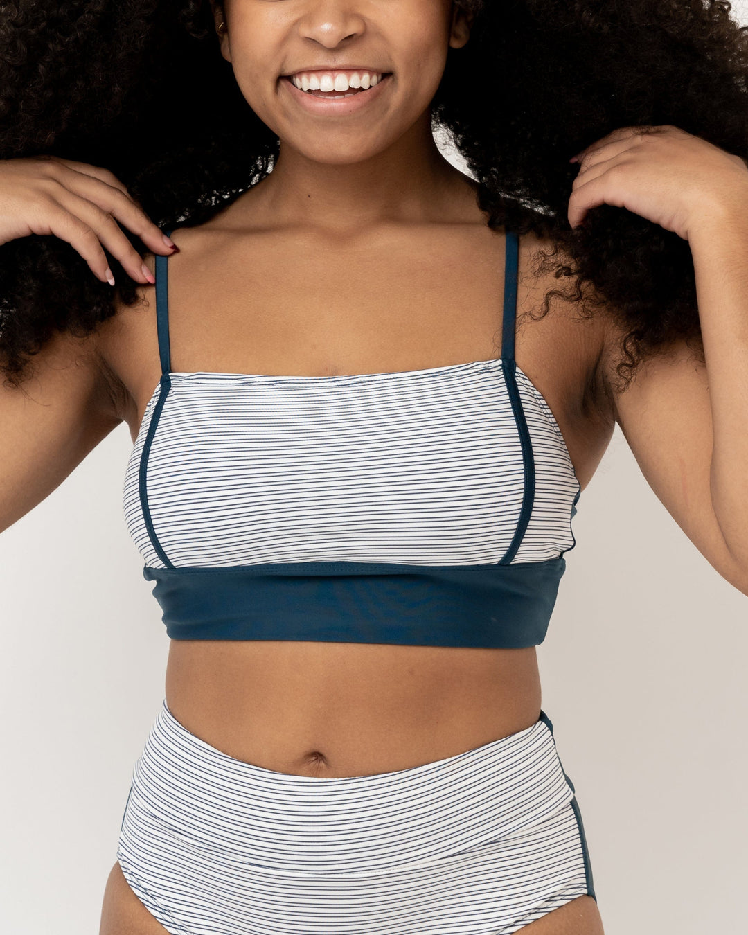 Textured Alana Surf Crop