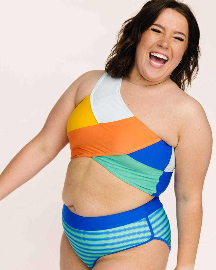 Zella Patchwork Crop
