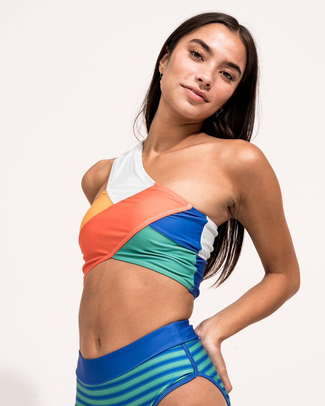 Zella Patchwork Crop