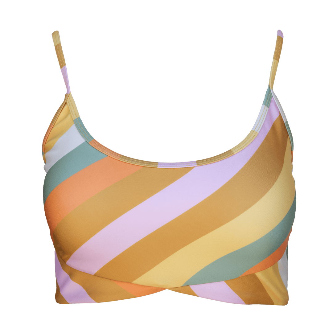 Surf Stripe Tone Crop