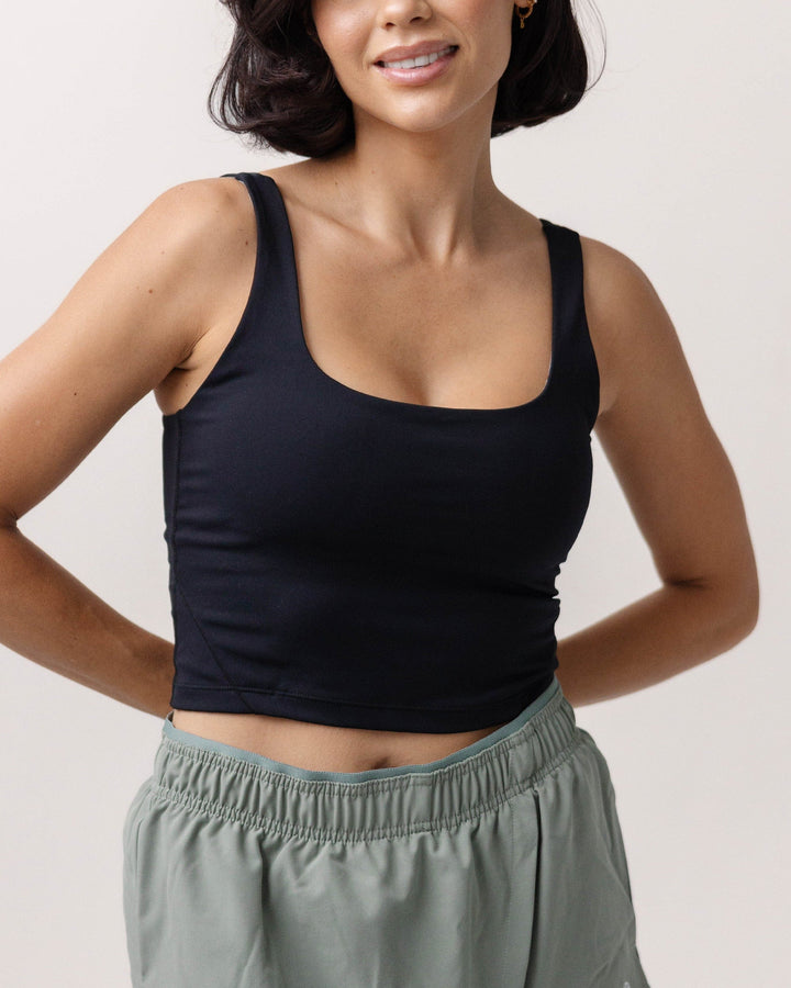 Black Laze Crop